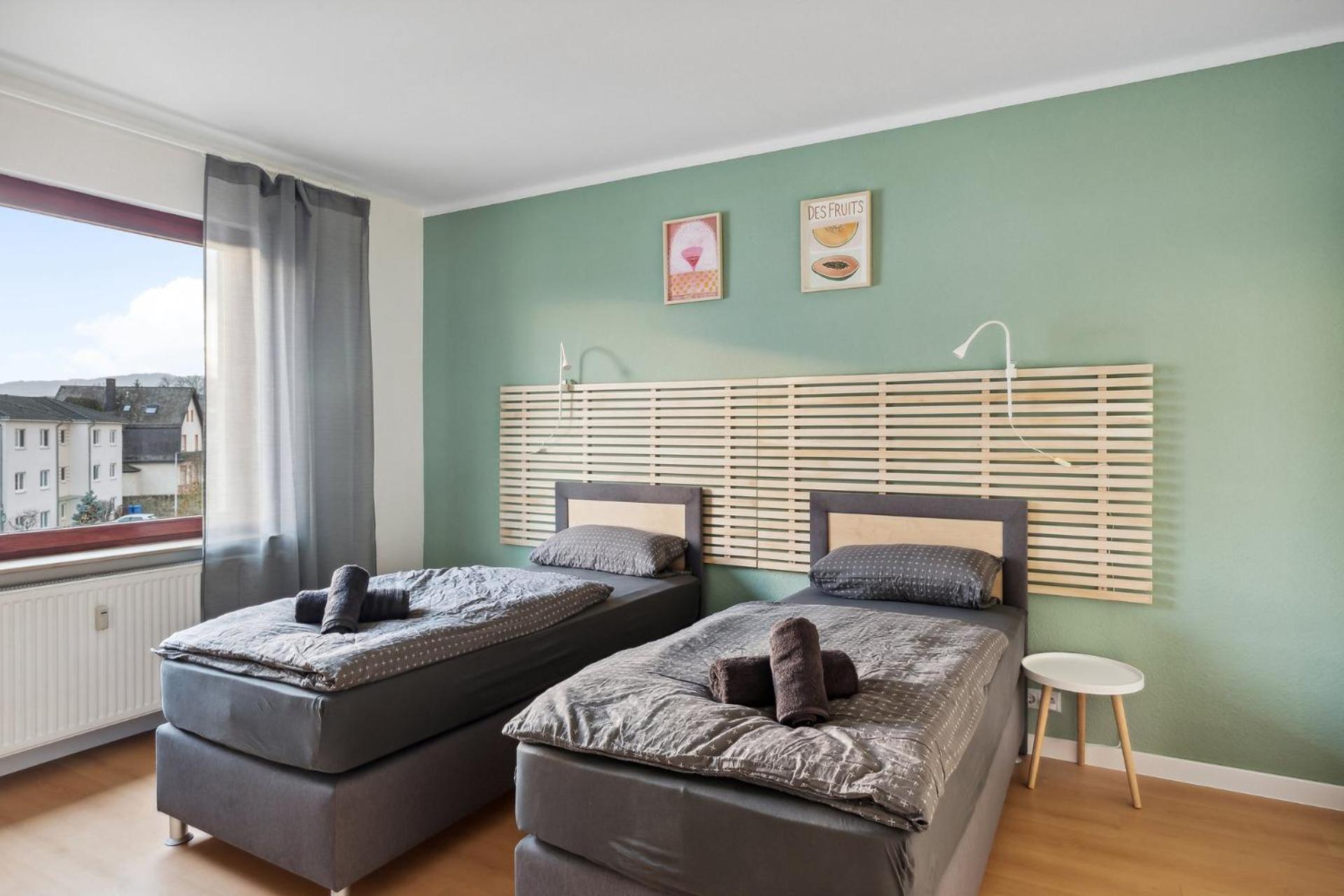 Amalfi Apartment A03 - 3 Zi.+ Bequeme Boxspringbetten + Smart Tv Eltville am Rhein Kültér fotó