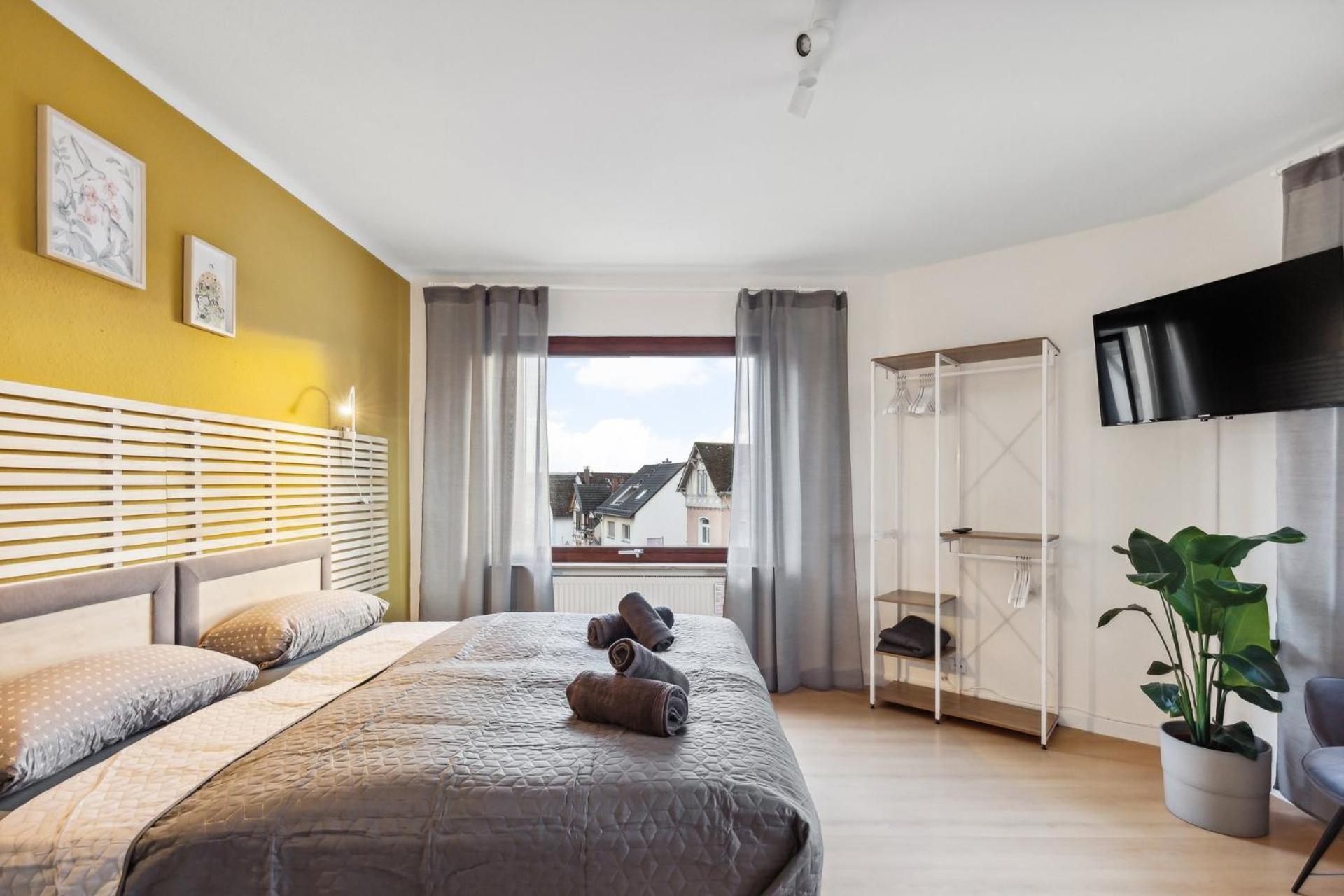 Amalfi Apartment A03 - 3 Zi.+ Bequeme Boxspringbetten + Smart Tv Eltville am Rhein Kültér fotó
