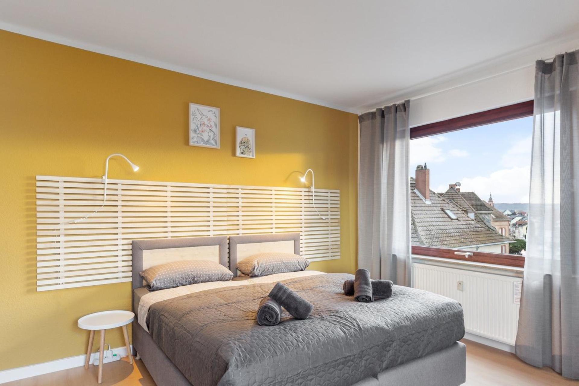 Amalfi Apartment A03 - 3 Zi.+ Bequeme Boxspringbetten + Smart Tv Eltville am Rhein Kültér fotó
