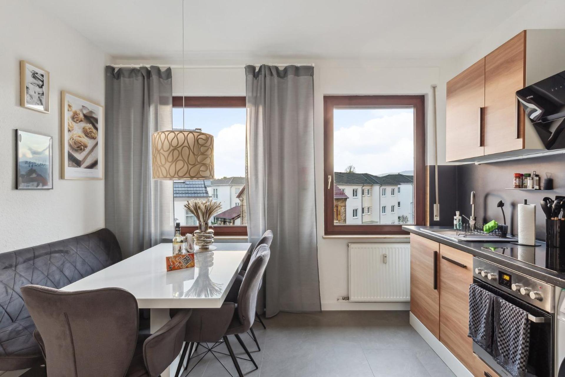 Amalfi Apartment A03 - 3 Zi.+ Bequeme Boxspringbetten + Smart Tv Eltville am Rhein Kültér fotó